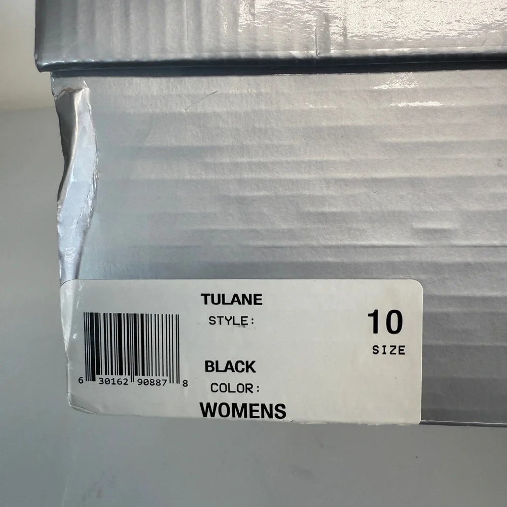 volatile Women’s Tulane wedge sandals 10 Black - Picture 7 of 7